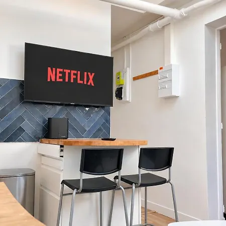 Apartamento 1br In Vibrant Latin Quarter With Netflix Paris